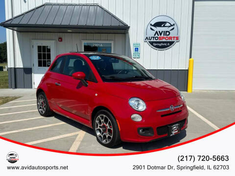 2012 FIAT 500 for sale at AVID AUTOSPORTS in Springfield IL