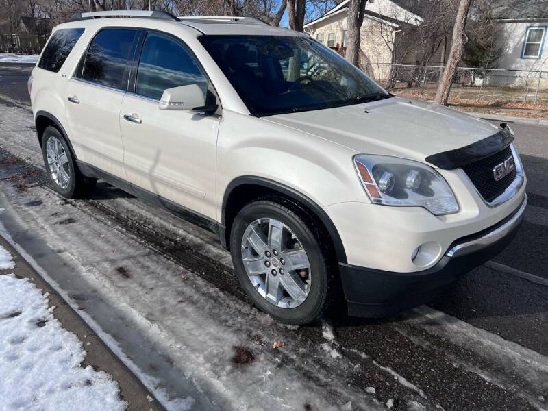 2010 GMC Acadia for sale at Quality Automotive Group Inc in Billings MT