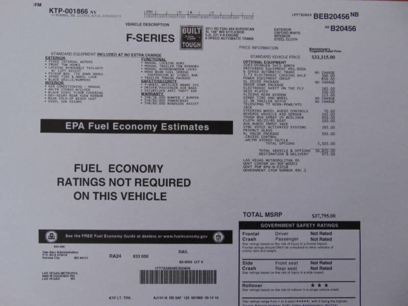 2011 Ford F-250 Super Duty