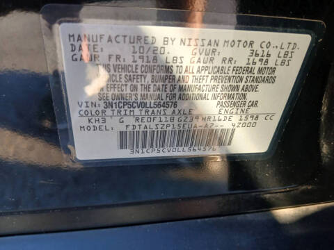 2020 Nissan Kicks SV