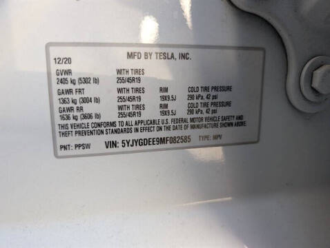 2021 Tesla Model Y Long Range
