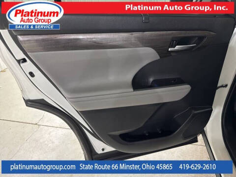 2022 Toyota Highlander Platinum