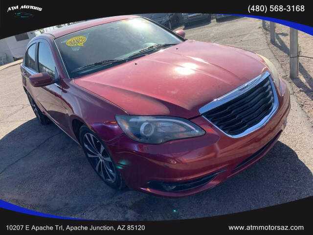 2012 Chrysler 200 for sale at ATM MOTORS in Apache Junction, AZ