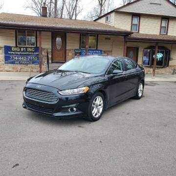 2015 Ford Fusion for sale at BIG #1 INC in Brownstown MI