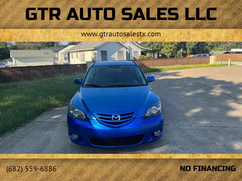 2005 Mazda MAZDA3 for sale at GTR Auto Sales LLC in Haltom City TX