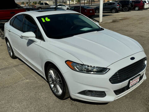 2016 Ford Fusion for sale at Salas Auto Group in Indio CA