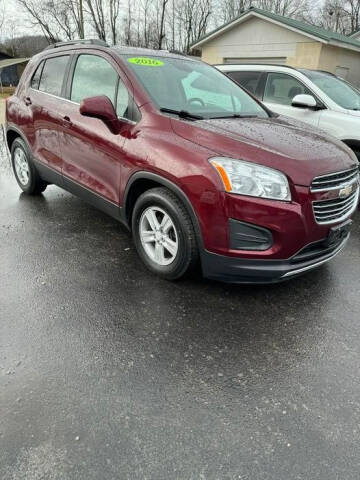 2016 Chevrolet Trax for sale at CRS Auto & Trailer Sales Inc in Clay City KY