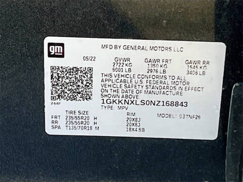 2022 GMC Acadia Denali