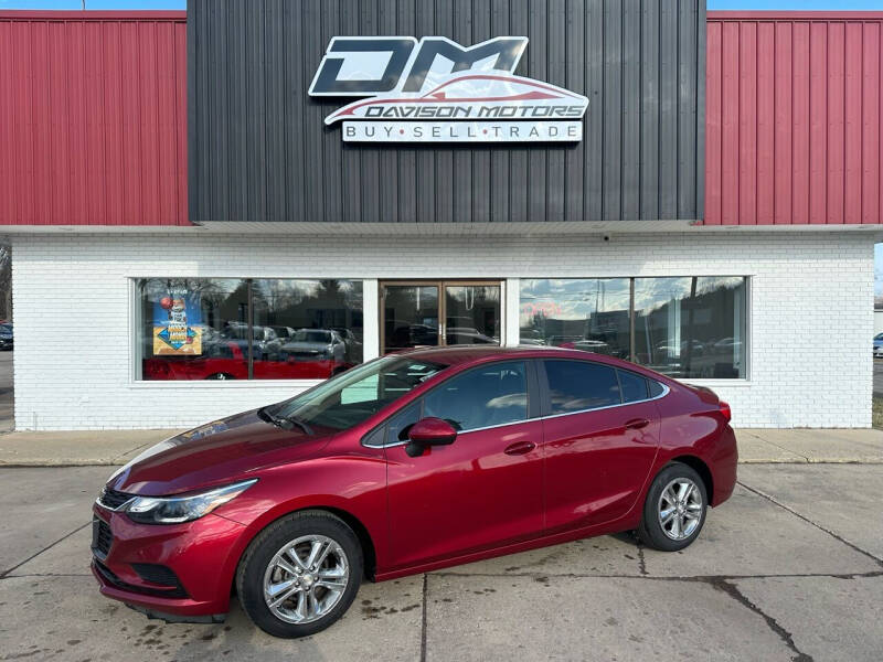 2018 Chevrolet Cruze for sale at Davison Motorsports in Holly MI