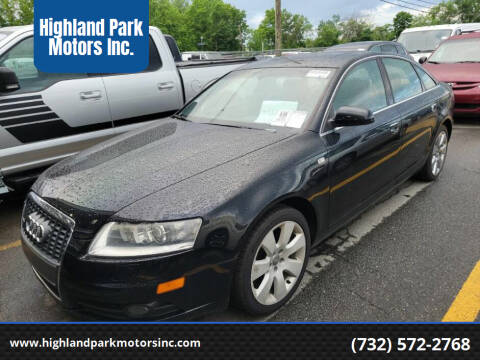 2008 Audi A6 for sale at Highland Park Motors Inc. in Highland Park NJ