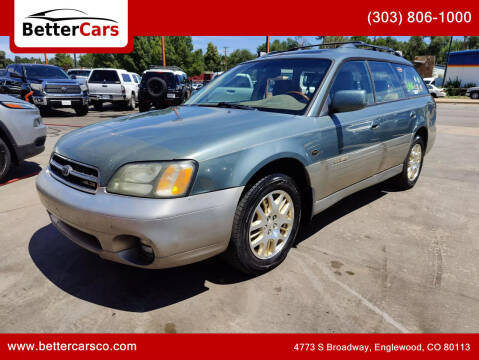 2001 Subaru Outback for sale at Better Cars in Englewood CO