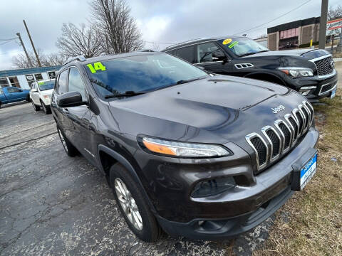 2014 Jeep Cherokee for sale at Arak Auto Sales in Bourbonnais IL