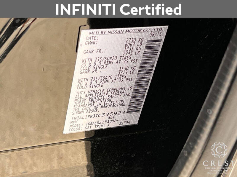 2026 Infiniti QX60 Luxe