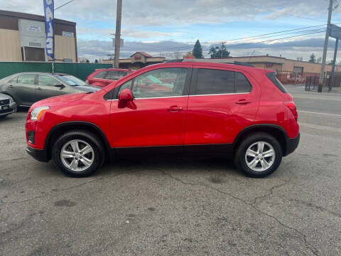 2015 Chevrolet Trax for sale at Primo Auto Sales in Tacoma WA