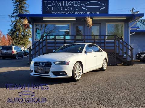 2013 Audi A4 for sale at Team Hayes Auto Group in Eugene OR