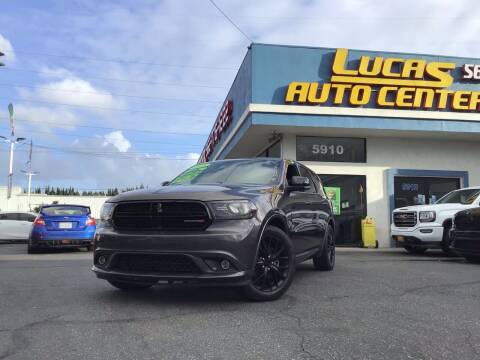 2015 Dodge Durango for sale at Lucas Auto Center Inc in South Gate CA