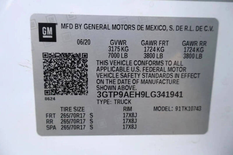 2020 GMC Sierra 1500