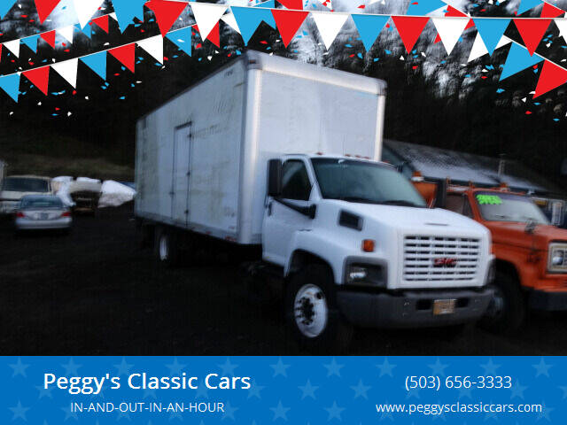 2003 GMC 26ft box truck for sale at Peggy's Classic Cars in Oregon City OR