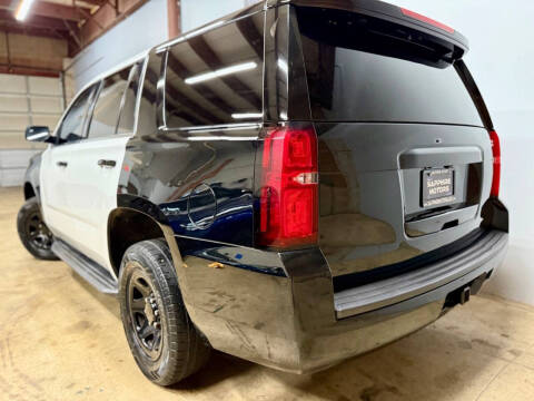 2018 Chevrolet Tahoe Police