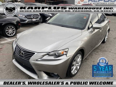 2016 Lexus IS 200t for sale at Karplus Warehouse in Pacoima CA