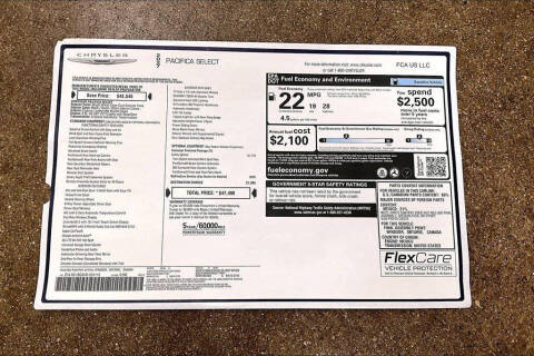 2027 Chrysler Pacifica Select