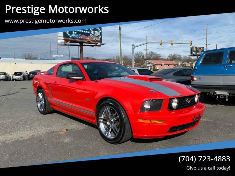2008 Ford Mustang for sale at Prestige Motorworks in Concord NC