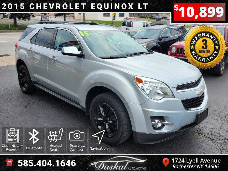 2015 Chevrolet Equinox for sale at Daskal Auto LLC in Rochester NY