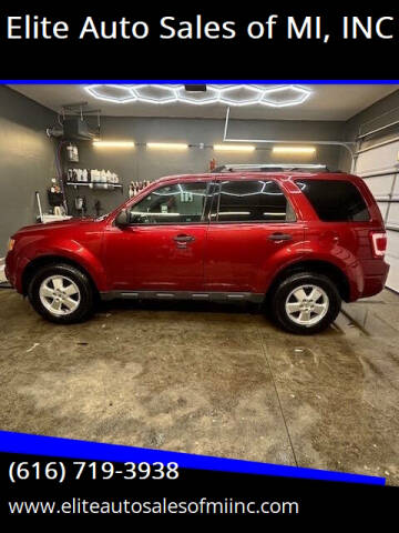 2012 Ford Escape for sale at Elite Auto Sales of MI, INC in Grand Rapids MI