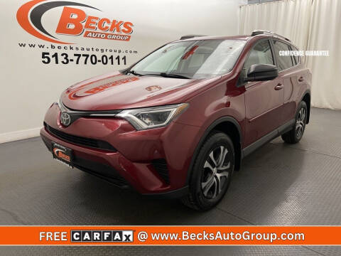 2018 Toyota RAV4 for sale at Becks Auto Group in Mason OH
