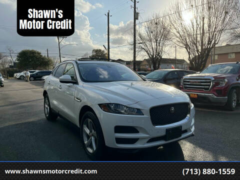 2018 Jaguar F-PACE for sale at Shawn's Motor Credit in Houston TX