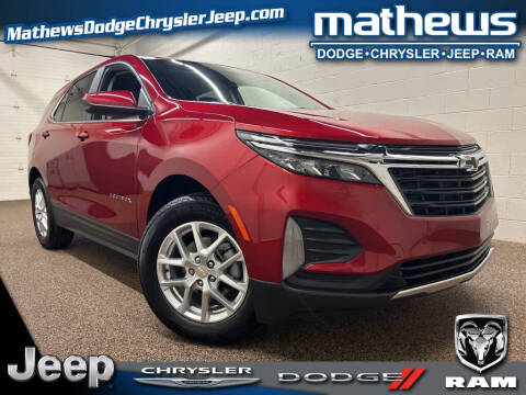 2022 Chevrolet Equinox for sale at MATHEWS DODGE INC in Marion OH