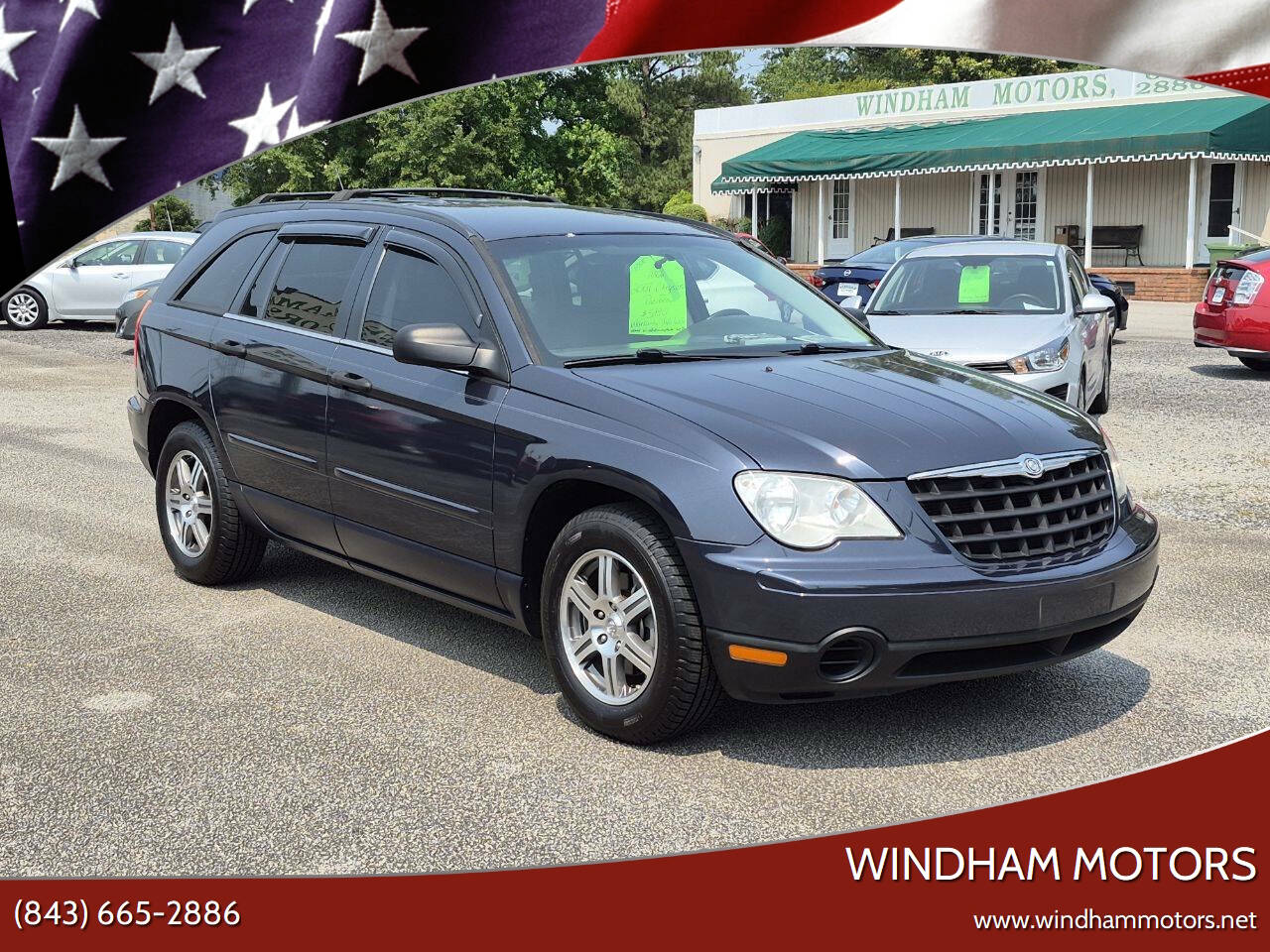 Blue 2007 Chrysler Pacifica Base 4dr Wagon 1