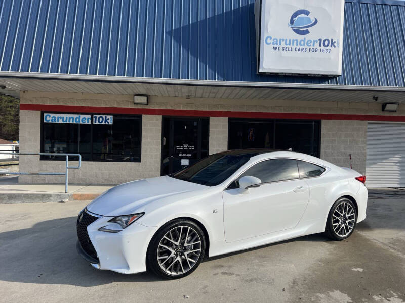2015 Lexus RC 350 for sale at CarUnder10k in Dayton TN