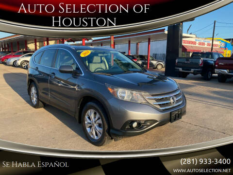 2014 Honda CR-V for sale at Auto Selection of Houston in Houston TX