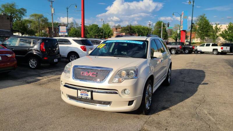 2011 GMC Acadia for sale at Bibian Brothers Auto Sales & Service in Joliet IL