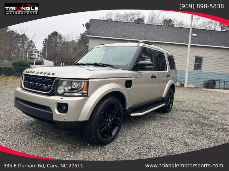 2016 Land Rover LR4 for sale at Triangle Motorsports in Cary NC