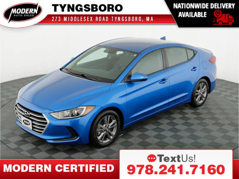 2017 Hyundai Elantra for sale at Modern Auto Sales in Tyngsboro MA