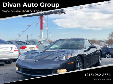 2010 Chevrolet Corvette for sale at Divan Auto Group in Feasterville Trevose PA