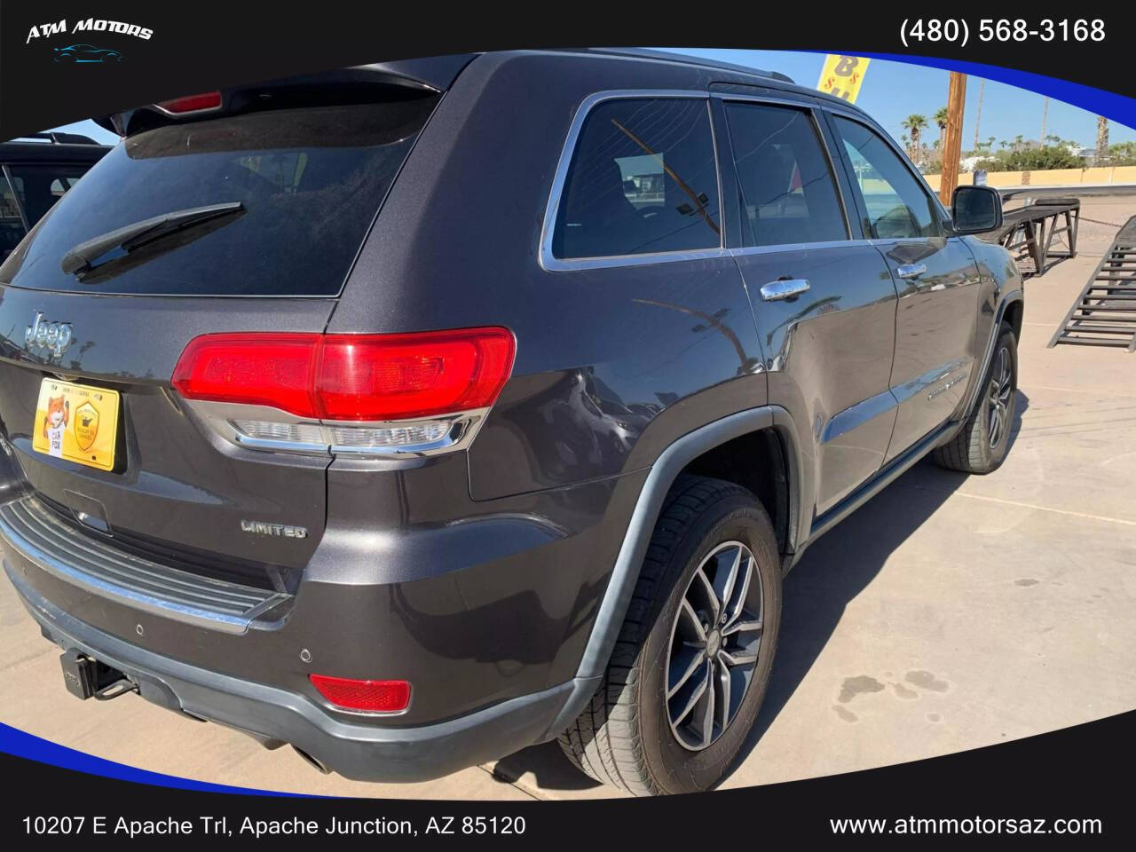 2017 Jeep Grand Cherokee for sale at ATM MOTORS in Apache Junction, AZ