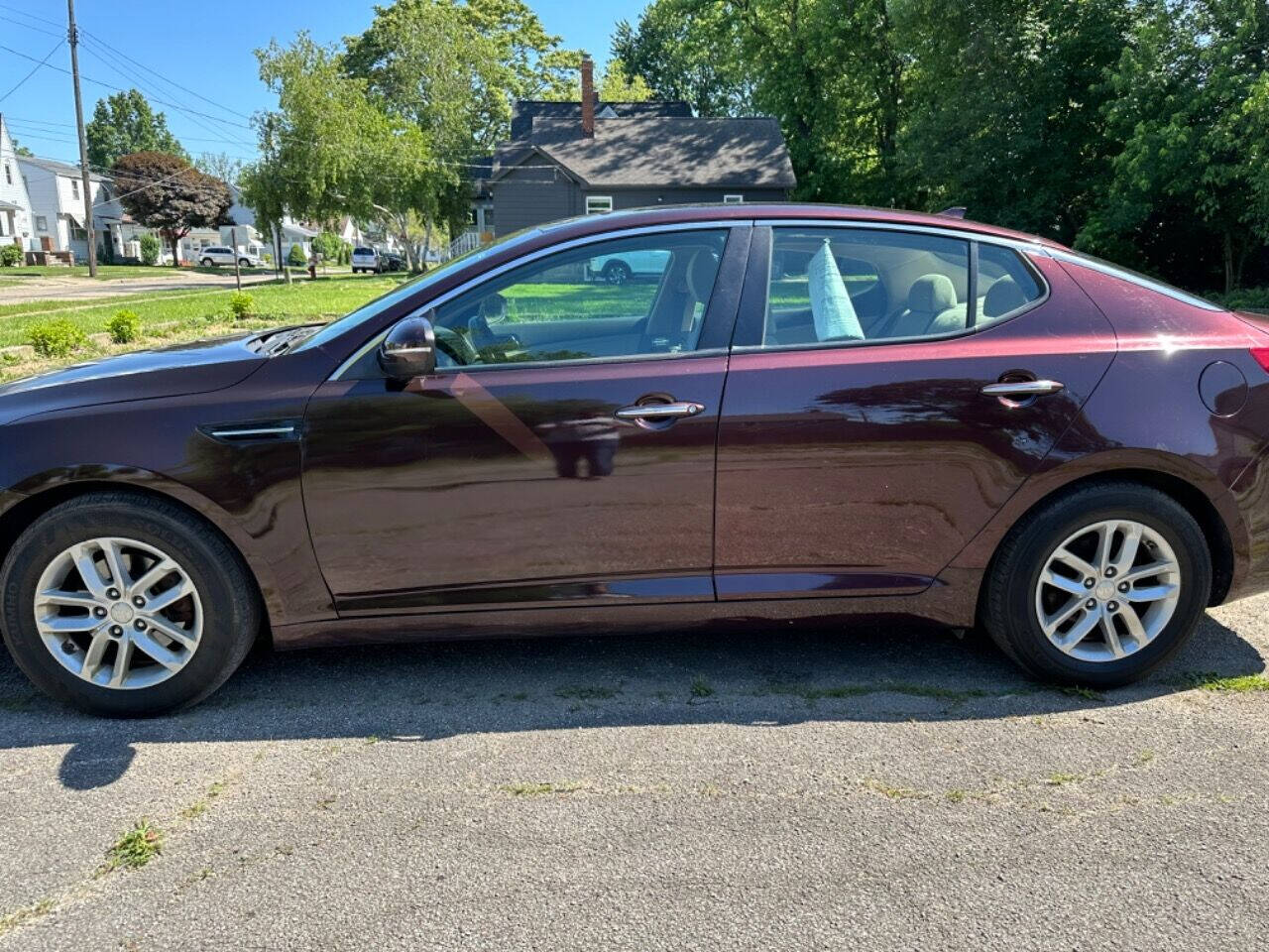 2012 Kia Optima for sale at SRL SAHER in Lorain, OH