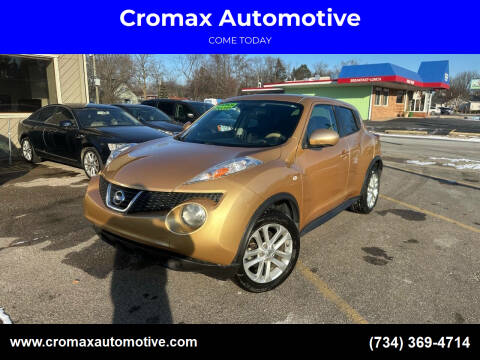 2013 Nissan JUKE for sale at Cromax Automotive in Ann Arbor MI