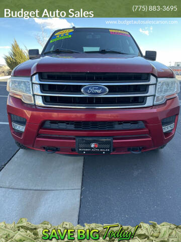 2015 Ford Expedition EL for sale at Budget Auto Sales in Carson City NV