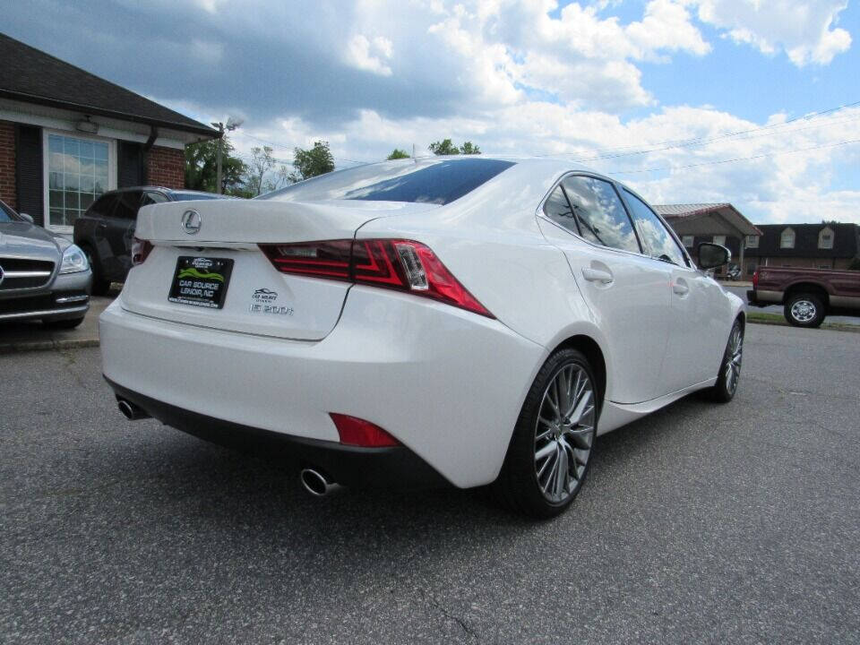 2016 Lexus IS 200t for sale at The Car Source of Lenoir in Lenoir, NC