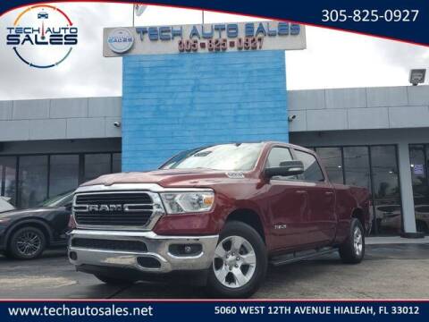 2021 RAM 1500 for sale at Tech Auto Sales in Hialeah FL