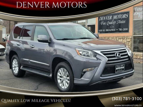 2017 Lexus GX 460 for sale at DENVER MOTORS in Englewood CO