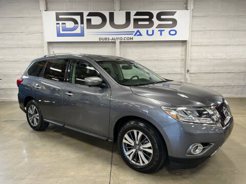 2017 Nissan Pathfinder for sale at DUBS AUTO LLC in Clearfield UT