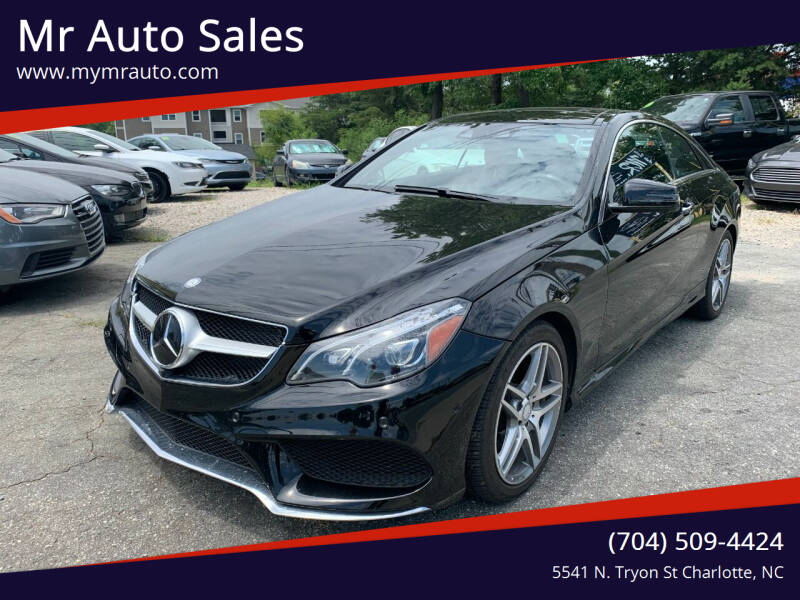 2017 Mercedes-Benz E-Class for sale at Mr Auto Sales in Charlotte NC