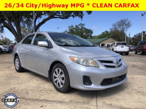 2013 Toyota Corolla for sale at CHRIS SPEARS' PRESTIGE AUTO SALES INC in Ocala FL