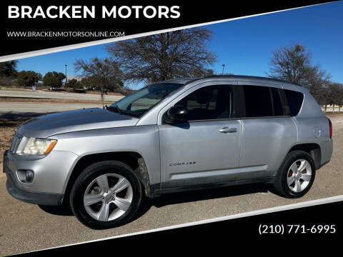 2011 Jeep Compass for sale at BRACKEN MOTORS in San Antonio TX