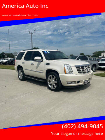 2010 Cadillac Escalade for sale at America Auto Inc in South Sioux City NE